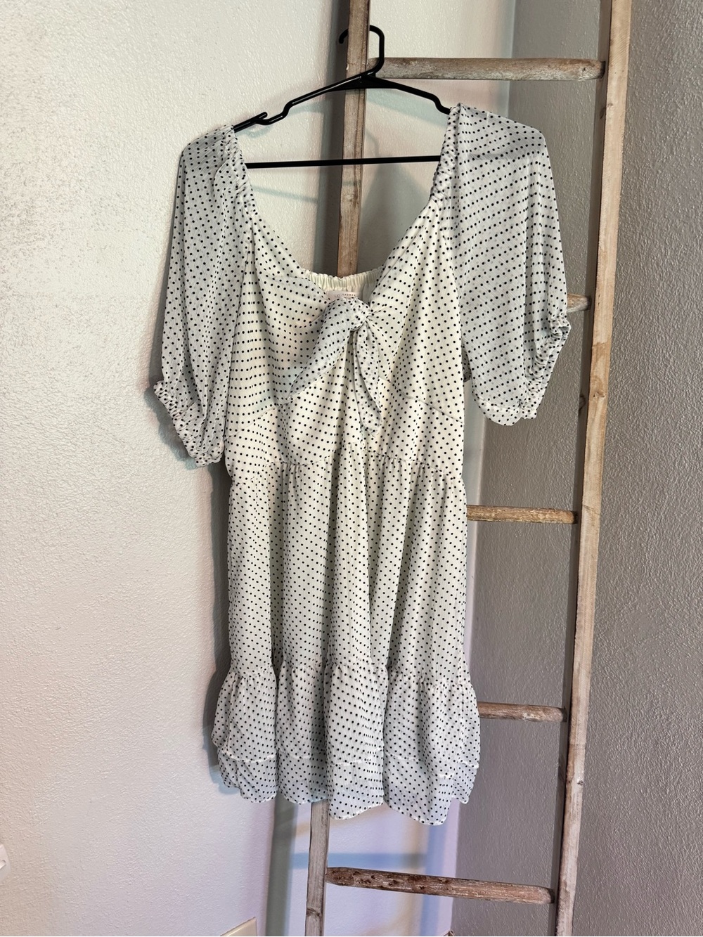 Lauren Conrad Polka Dot Midi Dress